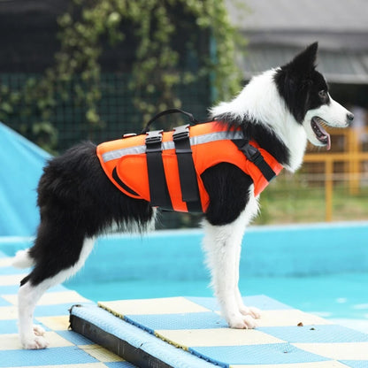 Reflektierende Hunde-Schwimmweste